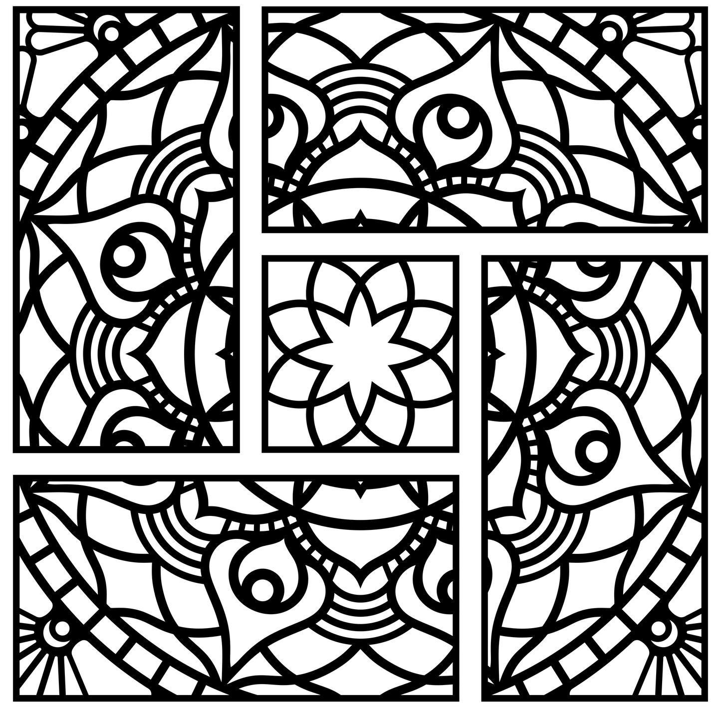 5 Piece Mandala (non-acoustic)